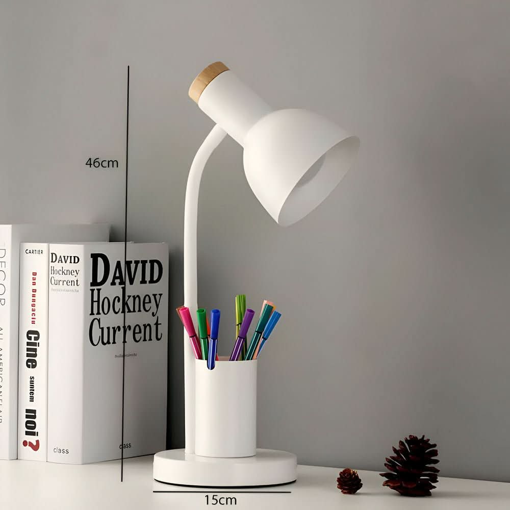 AeroDesk LED asztali lámpa - beépített tolltartó-rendezővel