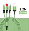 Moniliitäntäinen USB-kaapeli – 3-in-1-latausratkaisu | livraina