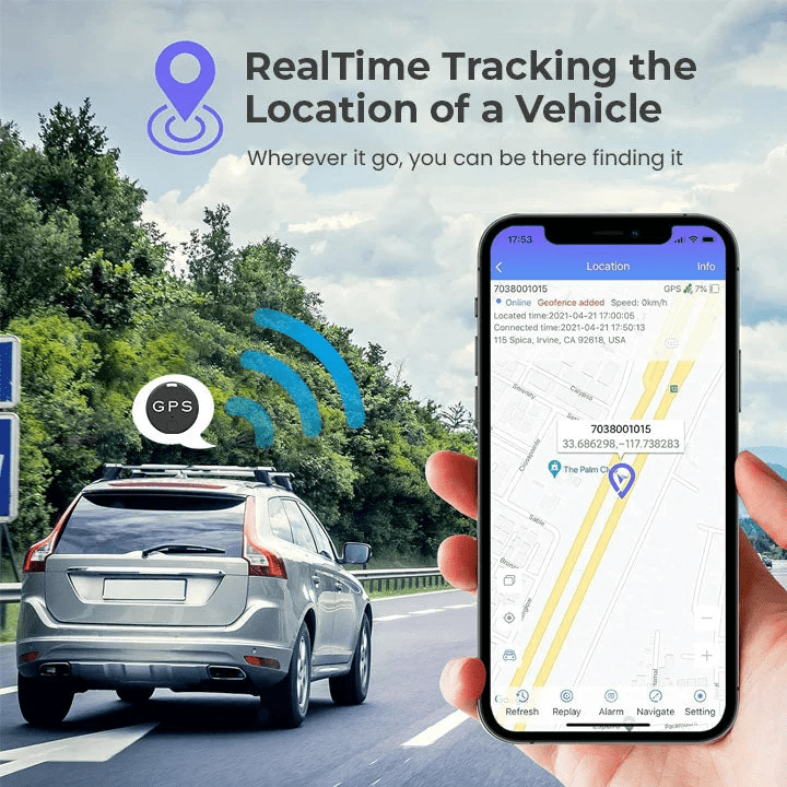 NovaTag Localizador Bluetooth magnético — compacto, batería de larga duración