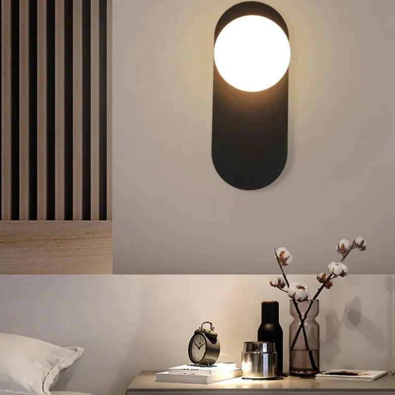 Schwarze Innenwandlampen für das Schlafzimmer | livraina