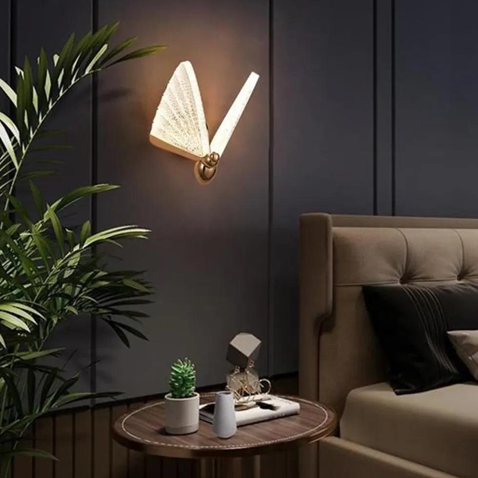現代的なLEDバタフライ型リビングルーム用フロアランプ | livraina