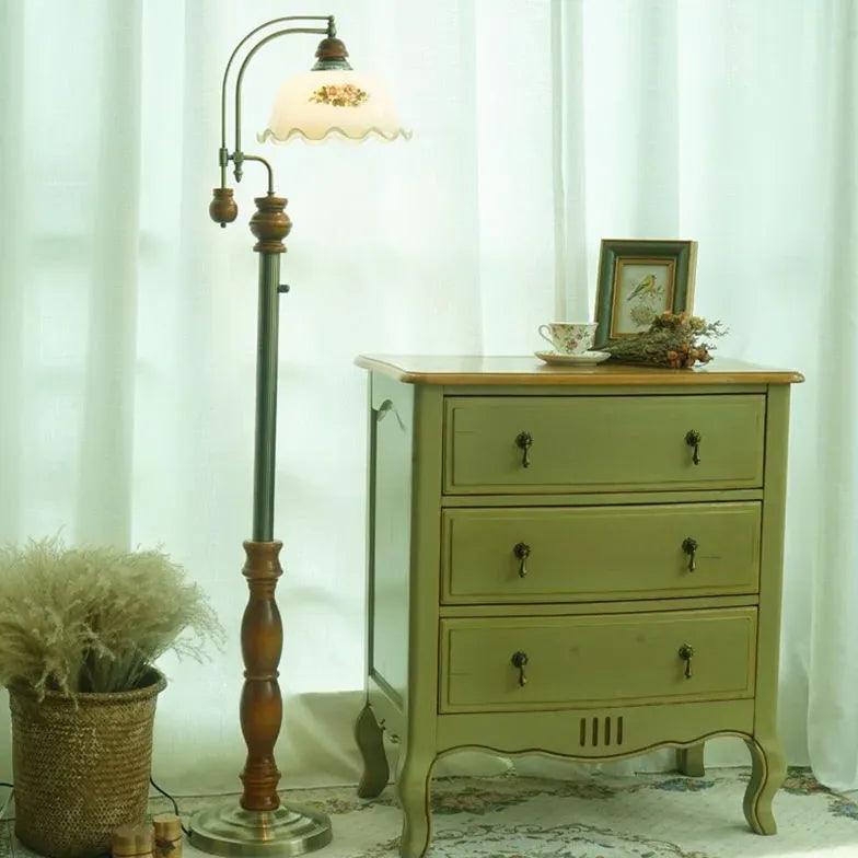 American Pastoral Vintage Style Floor Lamps | livraina