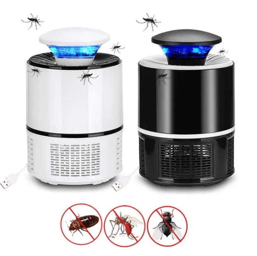 Lámpara antimosquitos UV silenciosa LuminaGuard — Trampa con ventilador sin químicos