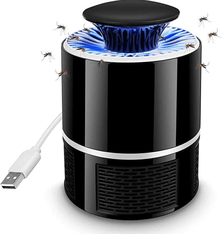 Lámpara antimosquitos UV silenciosa LuminaGuard — Trampa con ventilador sin químicos