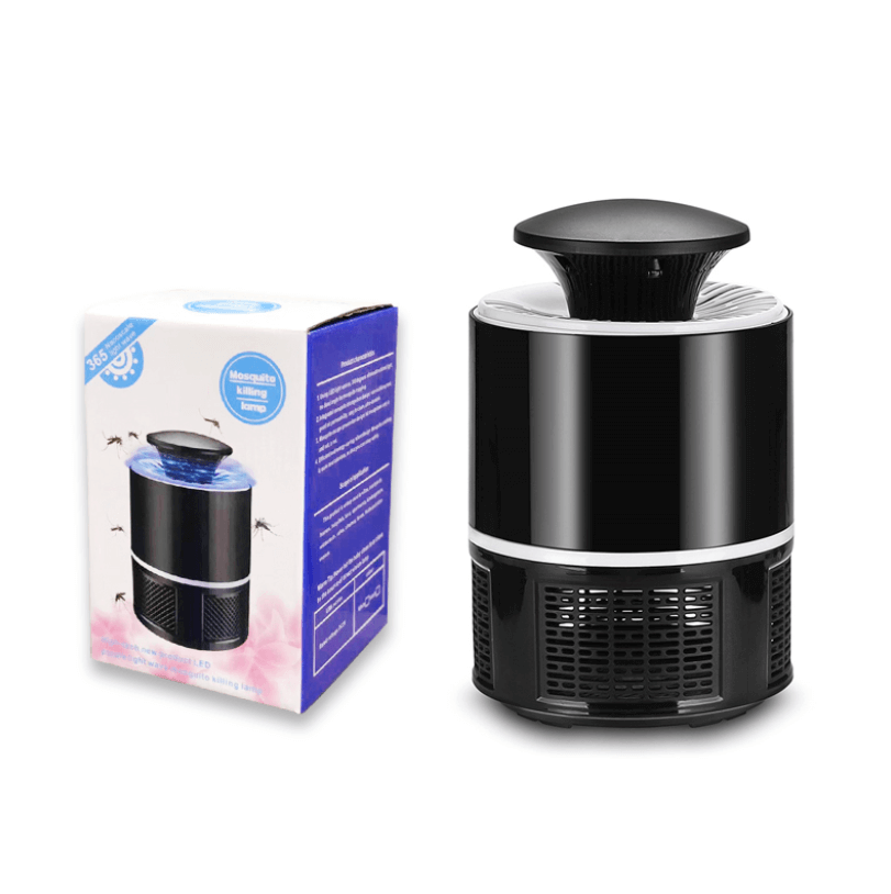 Lámpara antimosquitos UV silenciosa LuminaGuard — Trampa con ventilador sin químicos