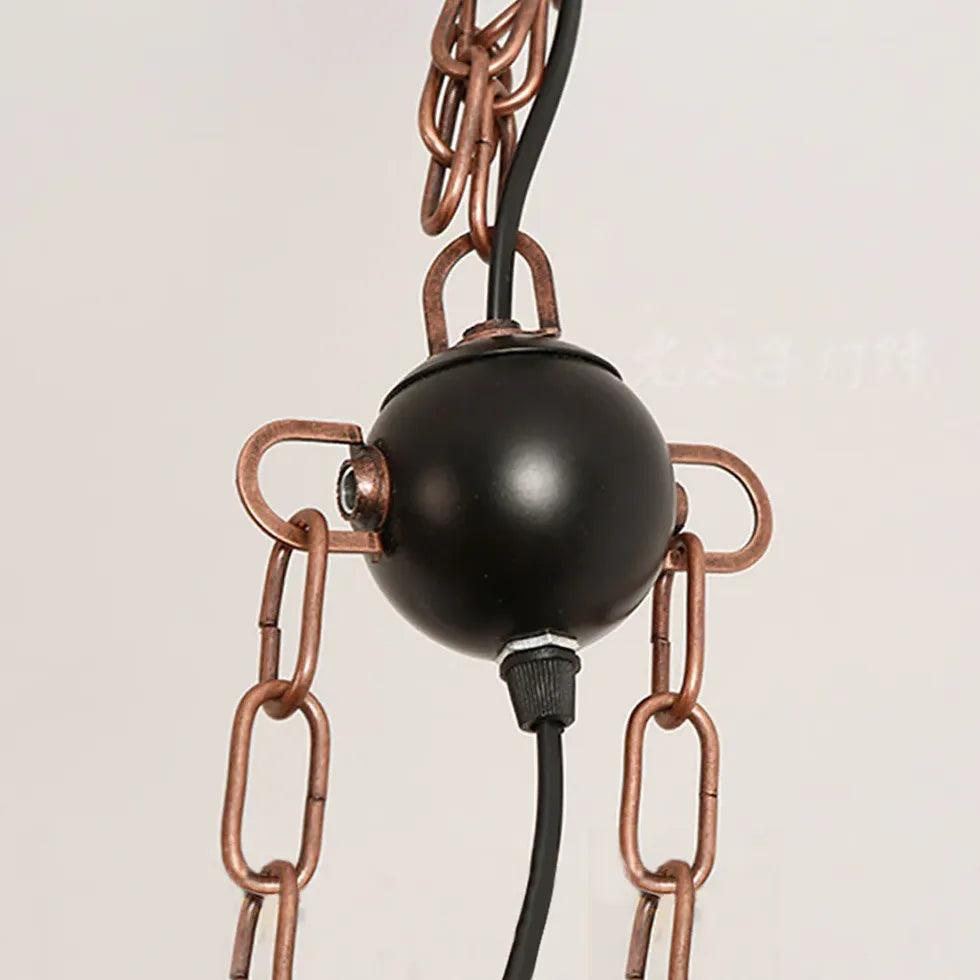 Candelabru american vintage din lemn vechi | livraina
