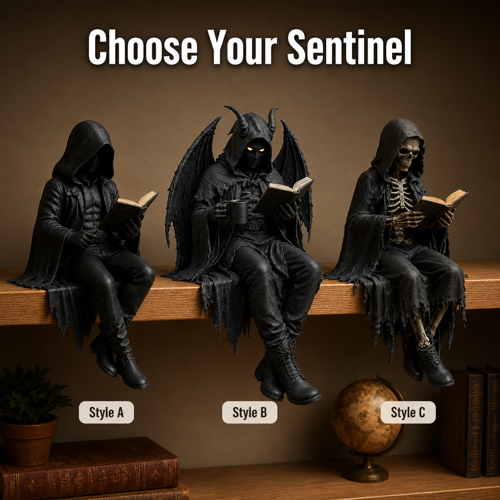 ObscuraSentinel | Ignite Your Space with Dark Elegance and Timeless Mystery | livraina