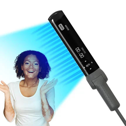 Lampada per fototerapia UVB 308 Nm — 3-in-1 per viso, collo e arti