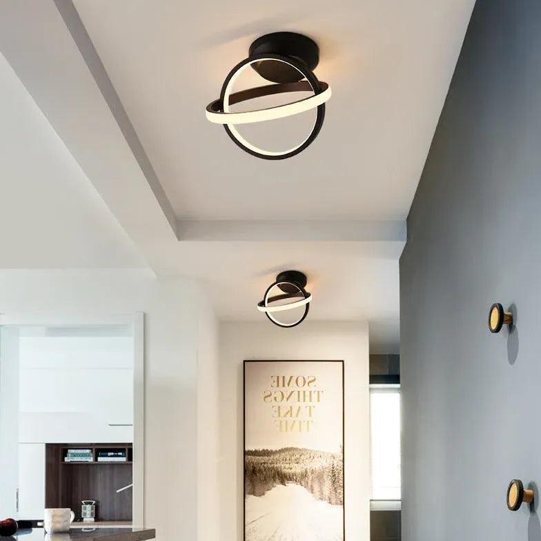 LED-loftlampe i moderne minimalistisk stil til gangen | livraina