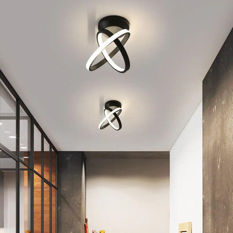 LED-loftlampe i moderne minimalistisk stil til gangen | livraina