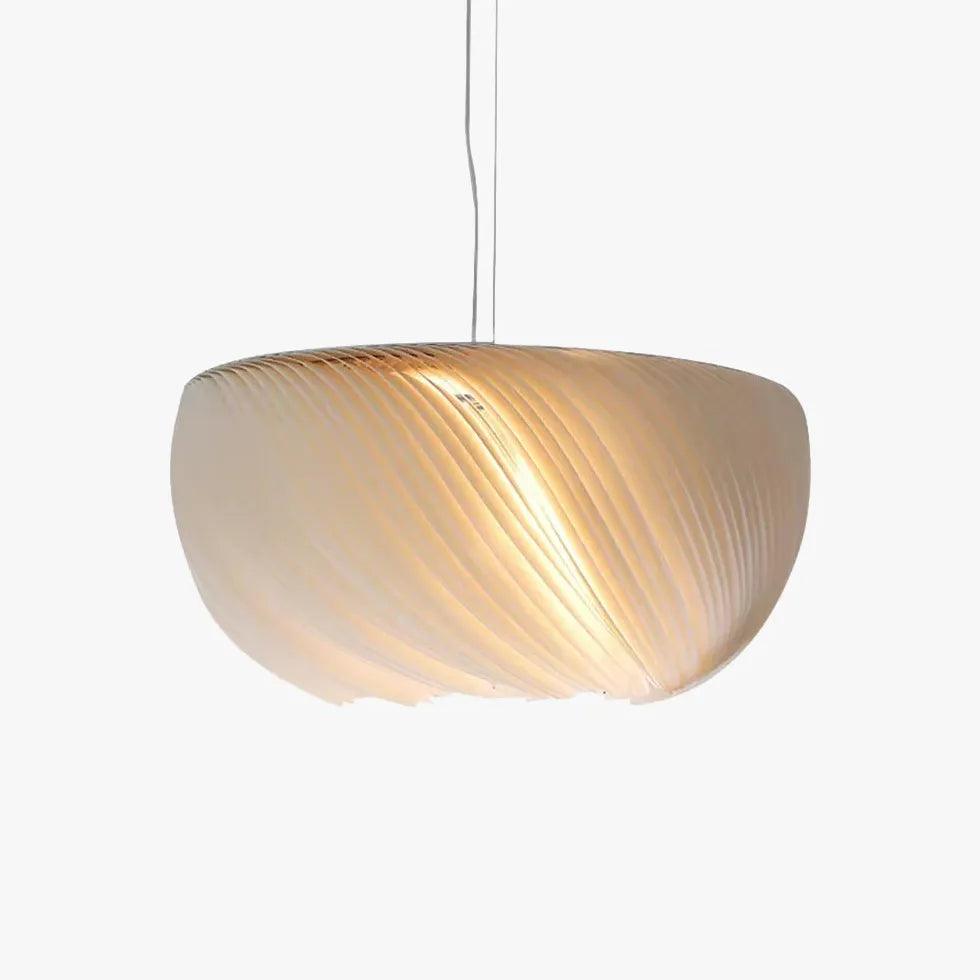 Lampă suspendată contemporană din hârtie, în stil crem, pentru sufragerie | livraina