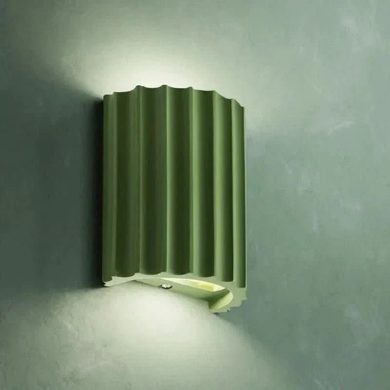 LumaNest műgyanta fali lámpa - modern, hangulatos LED-fénnyel