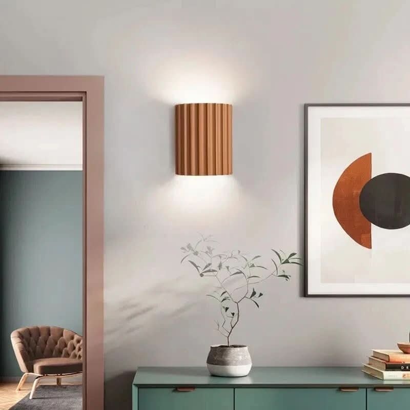 LumaNest műgyanta fali lámpa - modern, hangulatos LED-fénnyel