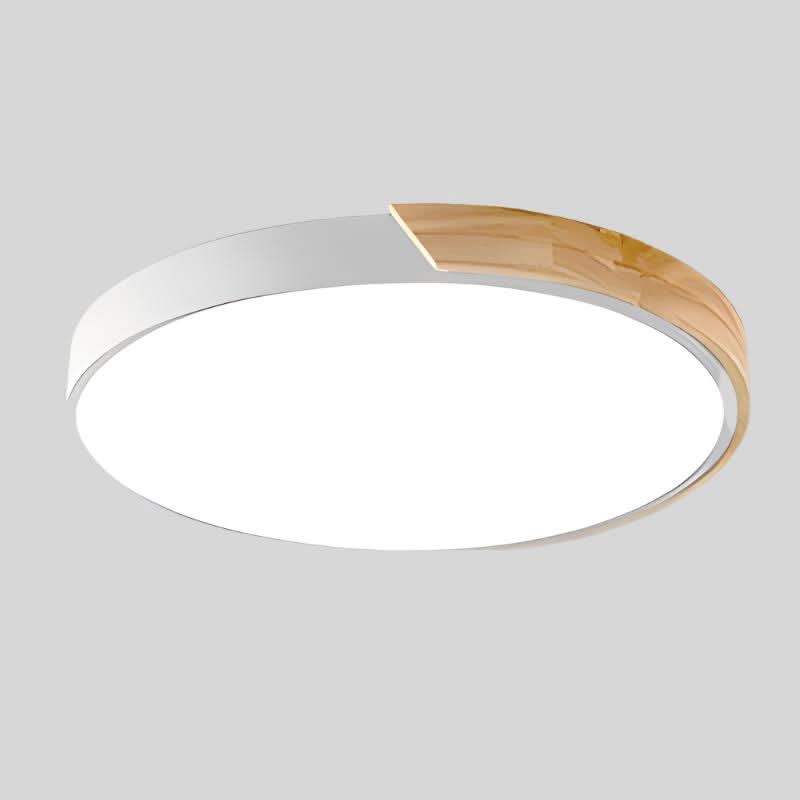 Lampada da soffitto LED in legno nordico Macaron LumosNest, luce calda
