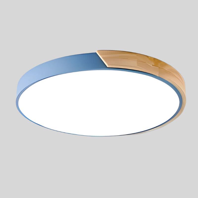 Lampada da soffitto LED in legno nordico Macaron LumosNest, luce calda