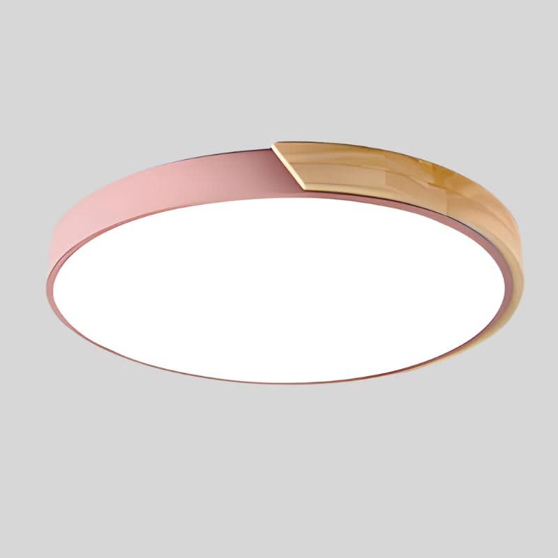Lampada da soffitto LED in legno nordico Macaron LumosNest, luce calda