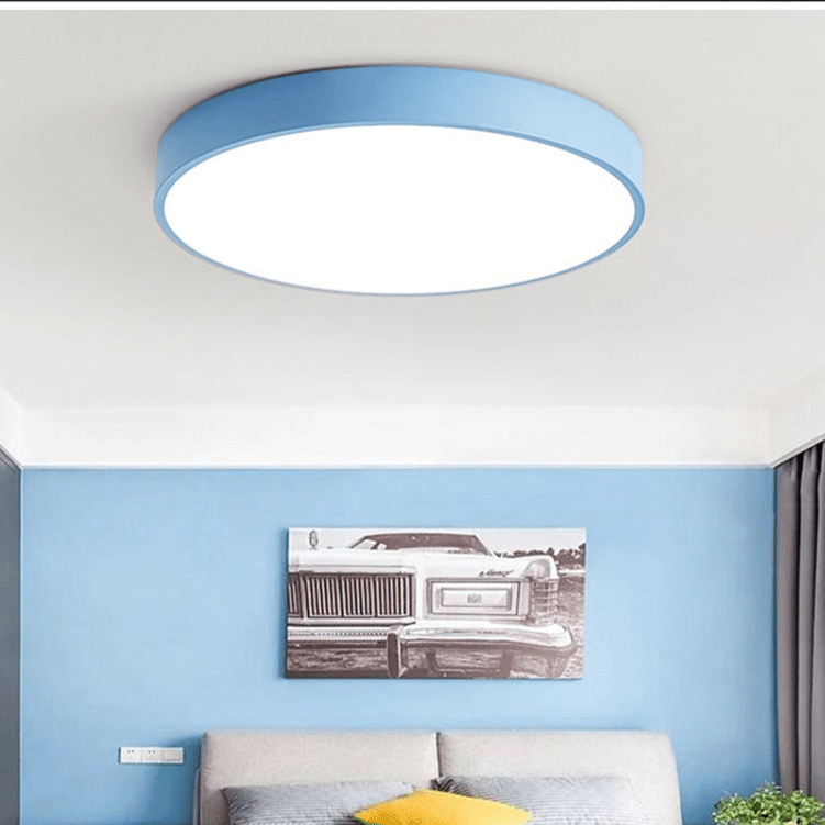 Lampada da soffitto LED in legno nordico Macaron LumosNest, luce calda
