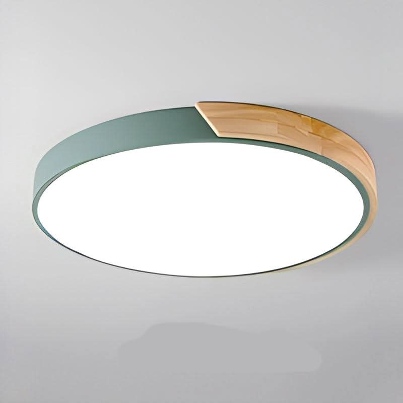 Lampada da soffitto LED in legno nordico Macaron LumosNest, luce calda