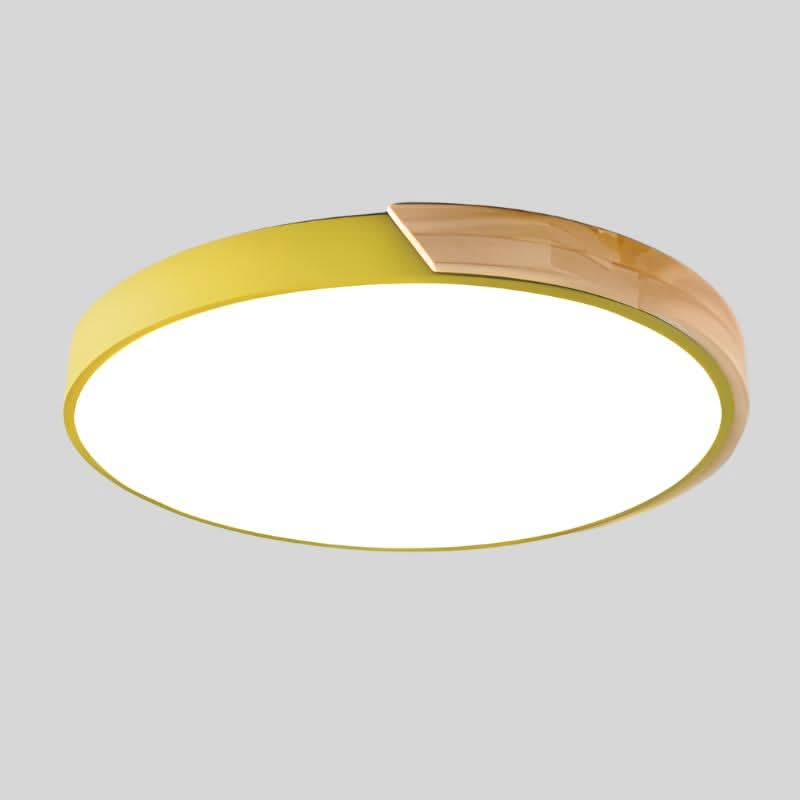 Lampada da soffitto LED in legno nordico Macaron LumosNest, luce calda