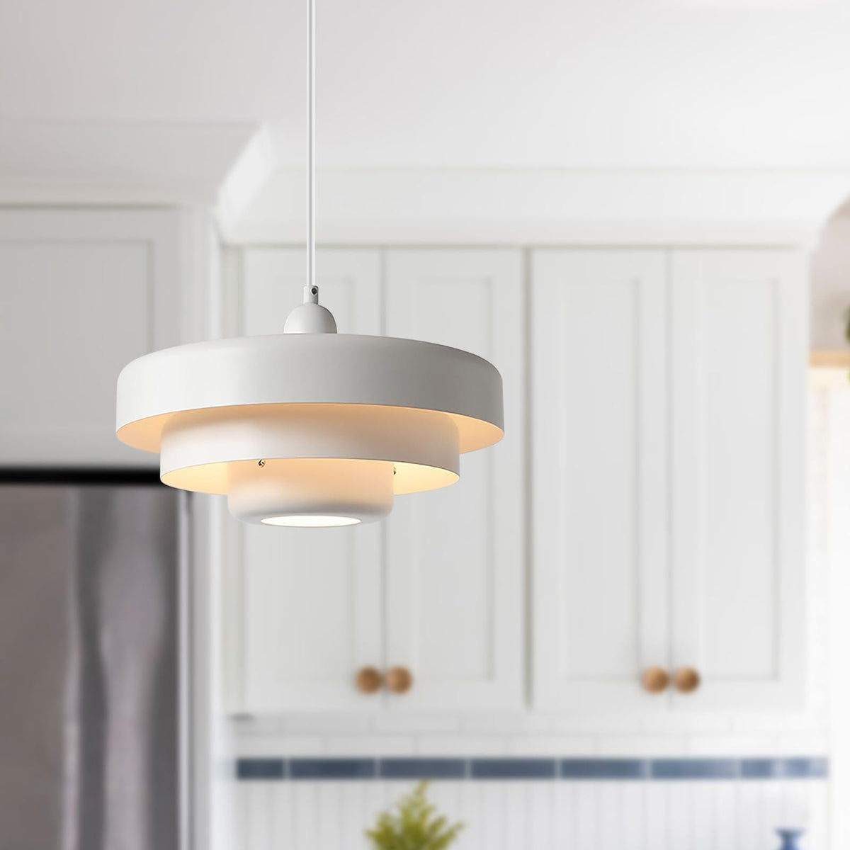 Hanglamp in vintage stijl met laagjescake-ontwerp | livraina