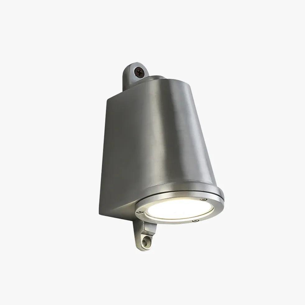 Industriell väggbelysning i gjuten aluminium med hästskodesign | livraina