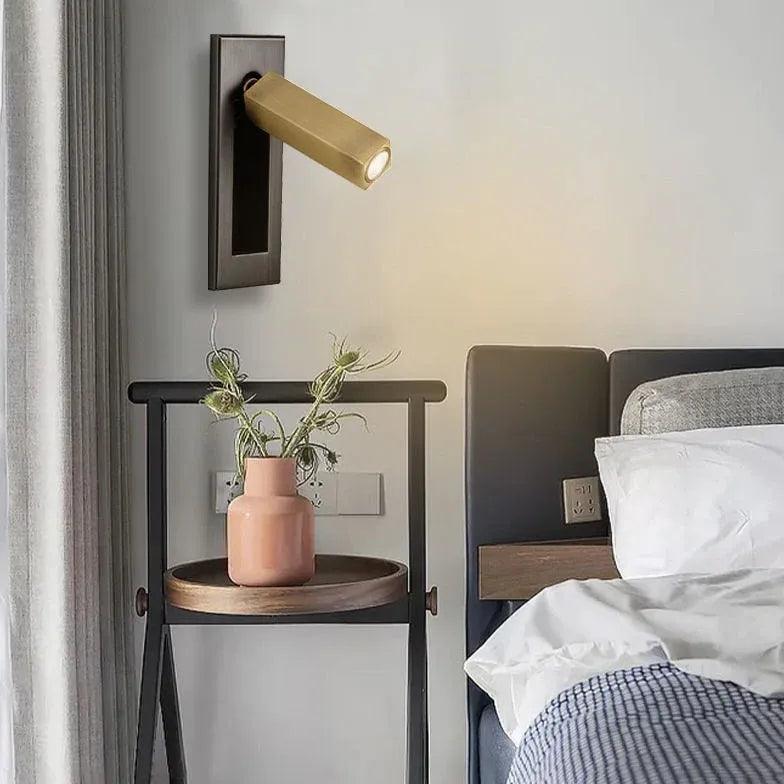 Iluminación de pared ajustable para lectura junto a la cama, para dormitorios | livraina
