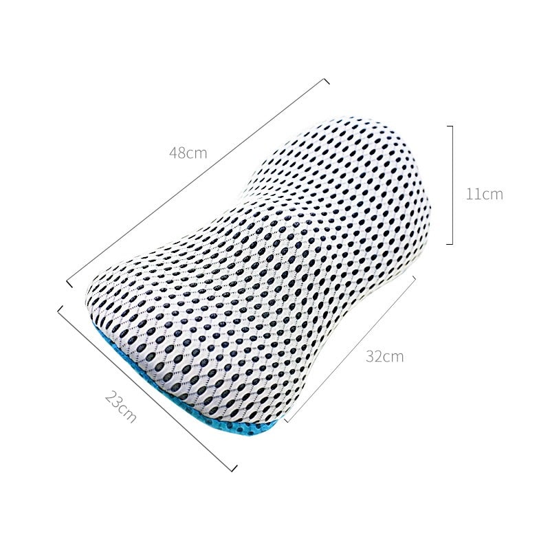 Cuscino ortopedico di supporto per la schiena — Supporto lombare ergonomico sagomato
