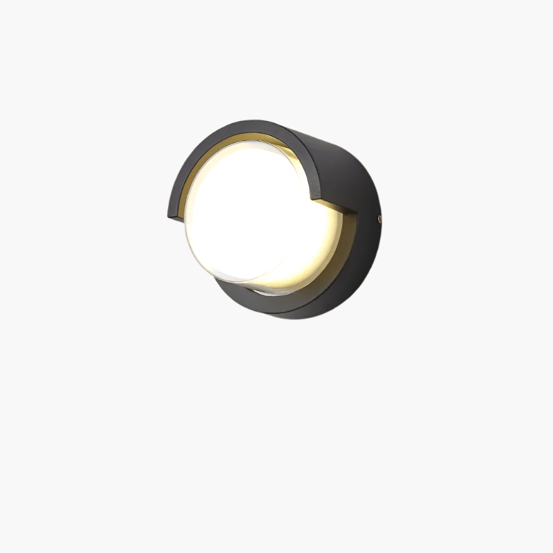 מנורת קיר LED חיצונית LumaGuard — מנורת אבטחה עם חיישן תנועה