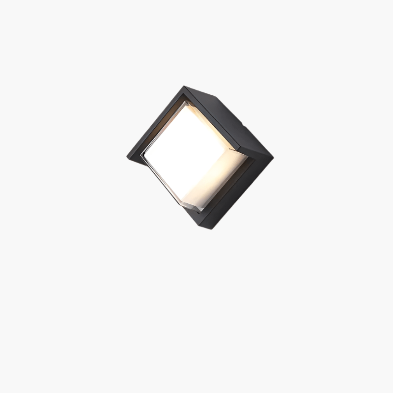 מנורת קיר LED חיצונית LumaGuard — מנורת אבטחה עם חיישן תנועה