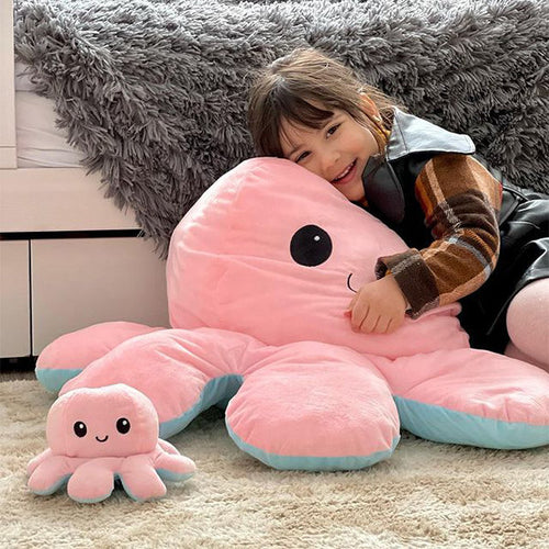 Cuddle Cove zachte pluchen octopus - zacht, knuffelbaar en heerlijk om in te knijpen