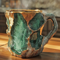 Keramiske kaffekrus i mineralglas — elegant, holdbart design