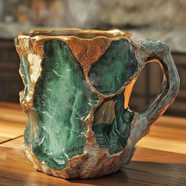 Keramiske kaffekrus i mineralglas — elegant, holdbart design