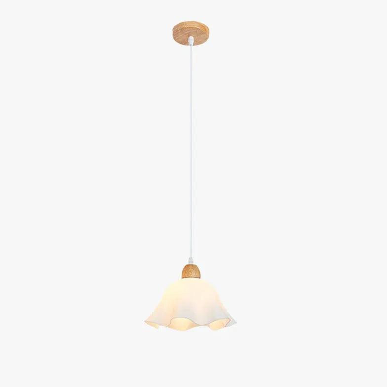 Augenschonende Blumen-Pendelleuchte für das Esszimmer | livraina