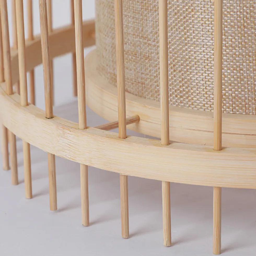 Japanilaistyylinen bambujalkavalaisin makuuhuoneeseen | livraina