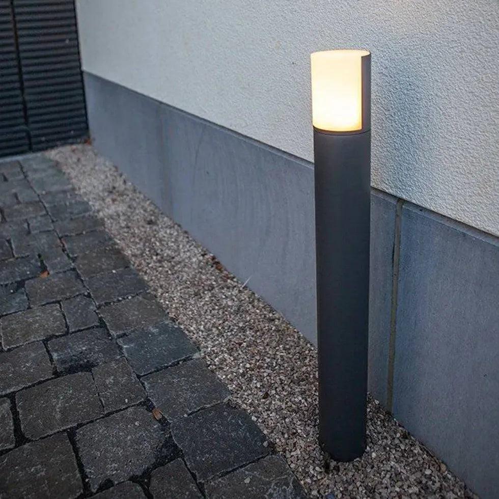 LED-stolpelampe til hagen for utendørs, vanntett landskapsbelysning | livraina