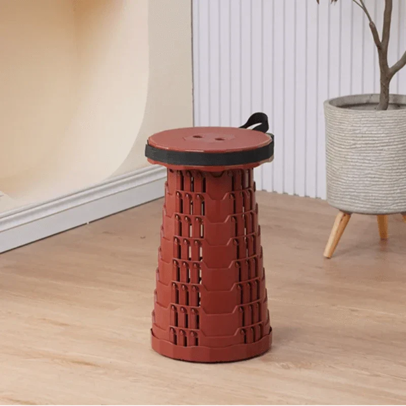 TrailFlex Telescopic Folding Stool — 12 Adjustable Height Positions
