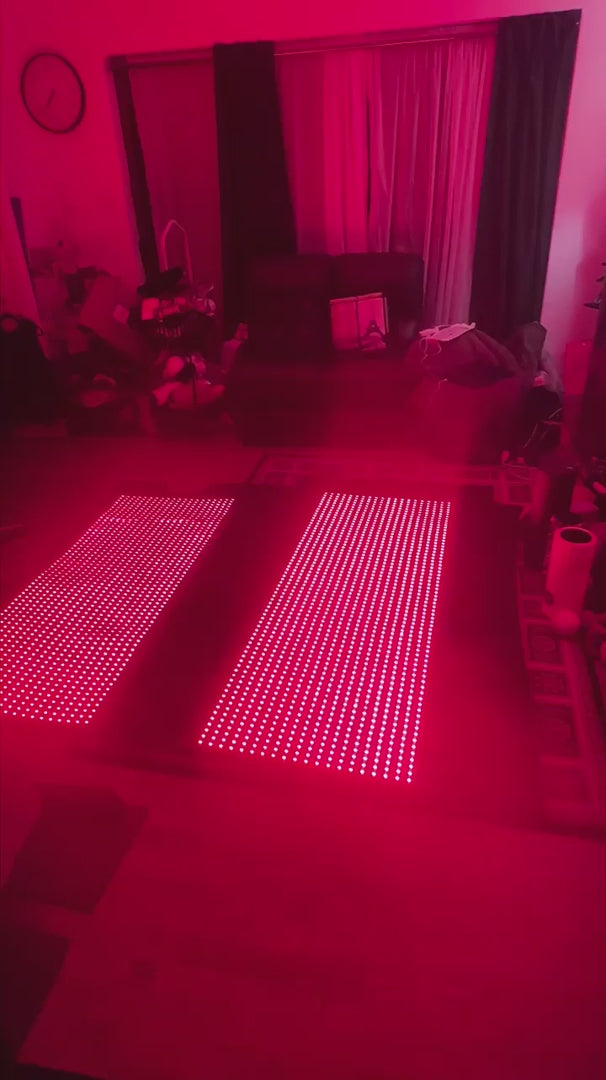 Lit de luminothérapie rouge — Rouge et proche infrarouge pour tout le corps