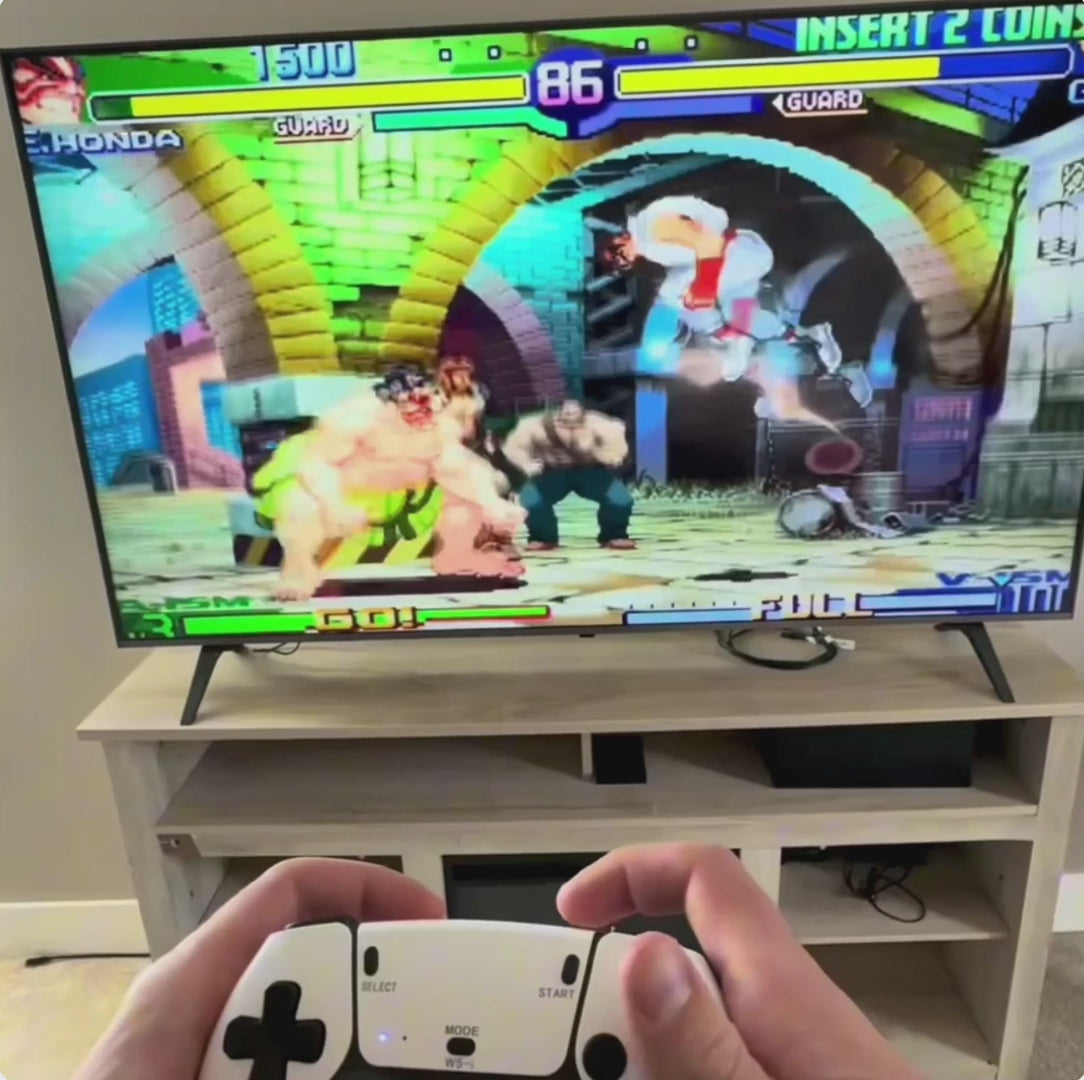 Novaplay Retro Console — 30.000 Classic Games, 2 Wireless Controllers