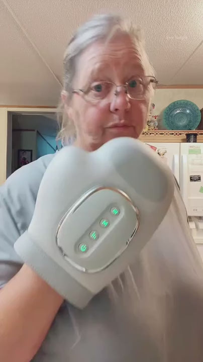 Masseur de mains 3-en-1 - compression chauffante pour les articulations du poignet et des doigts