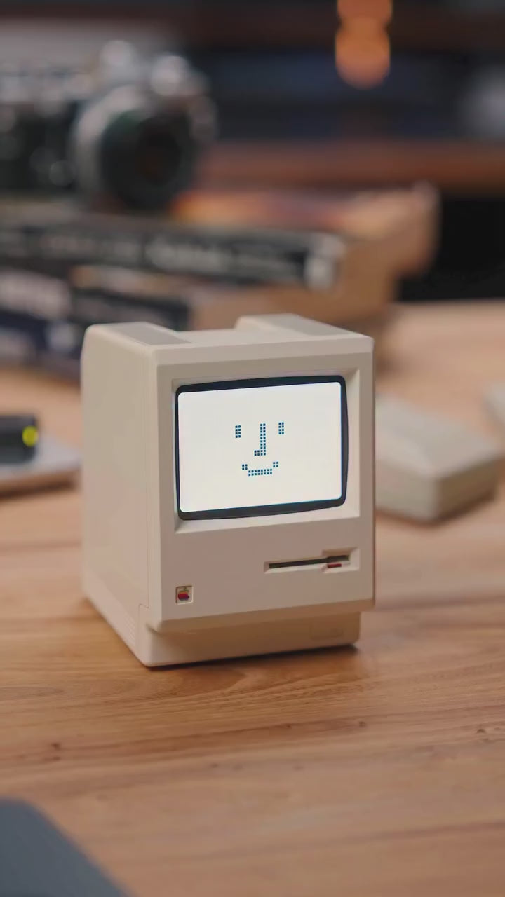 NexaTick Retro Computer-Style Digital Alarm Clock