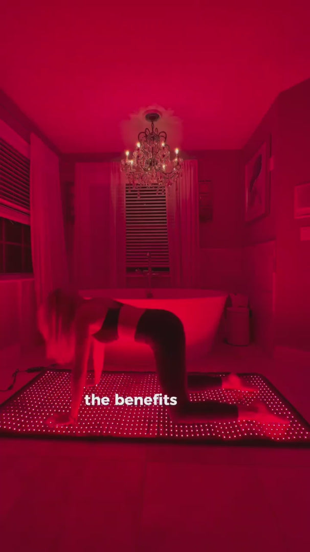 Full-Body Infrared Red Light Therapy Mat for Wellness