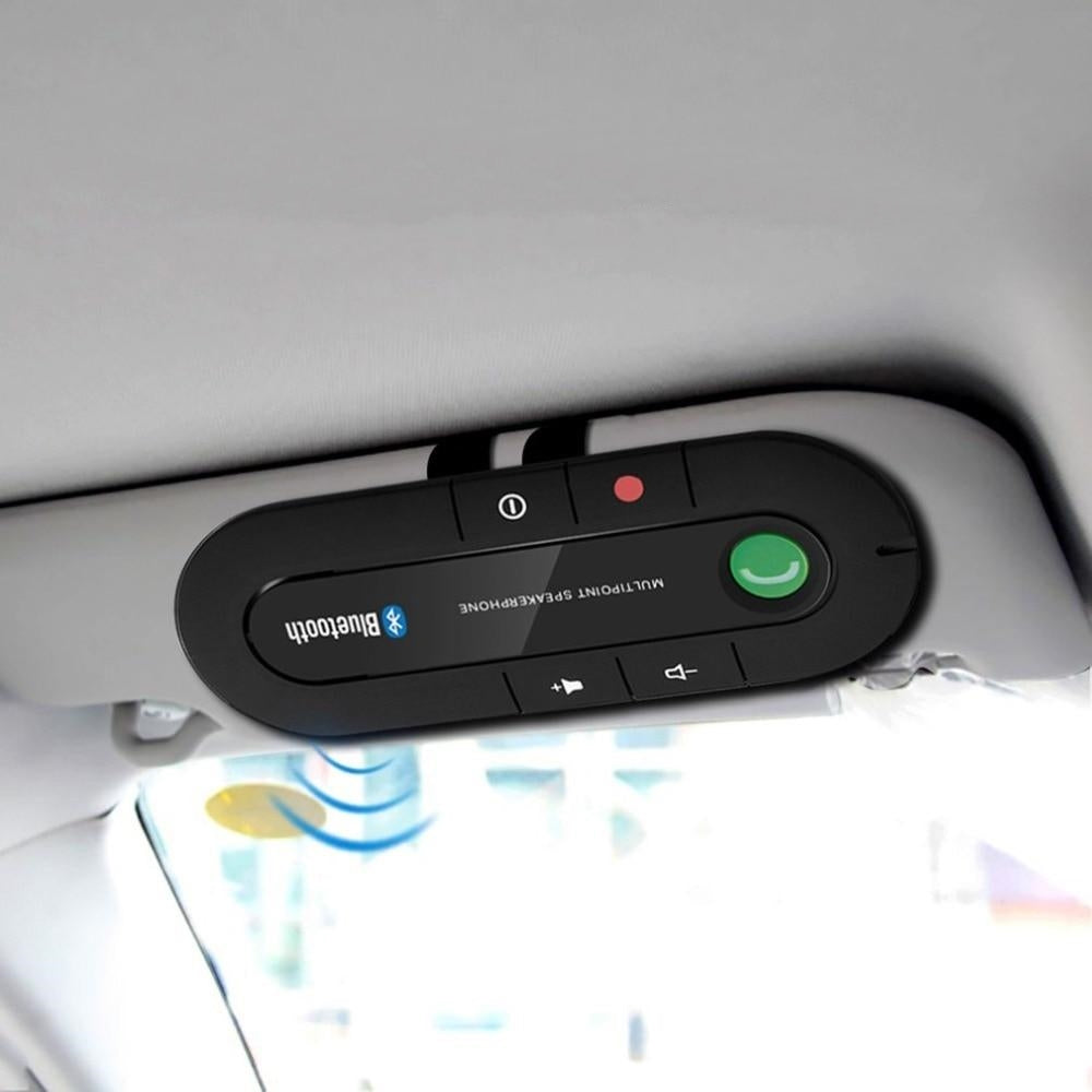 Bluetooth-Freisprecheinrichtung fürs Auto – integrierter Lautsprecher und Mikrofon
