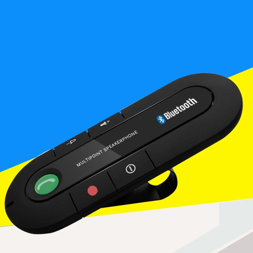 Bluetooth-Freisprecheinrichtung fürs Auto – integrierter Lautsprecher und Mikrofon