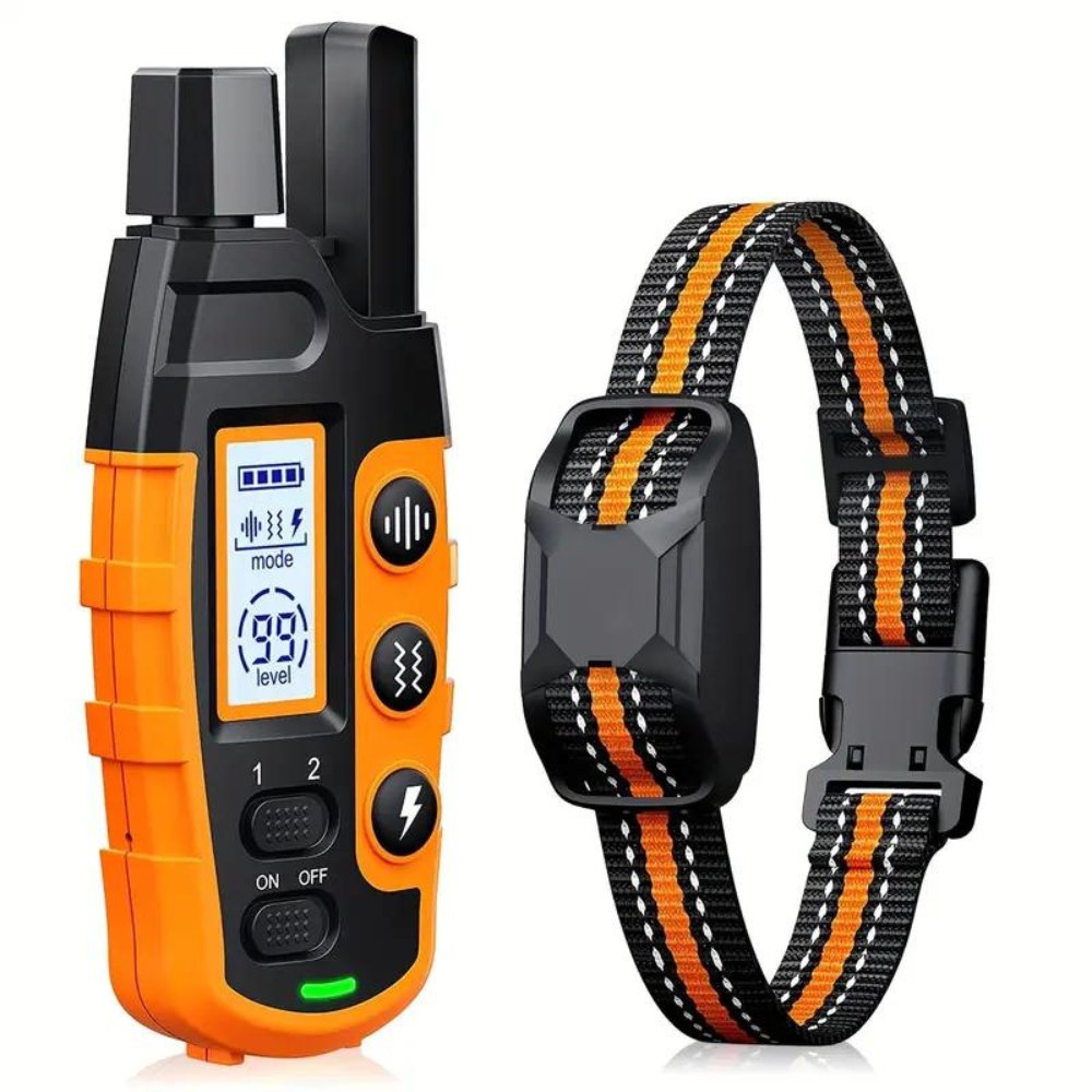 ProTrain Waterproof Outdoor Dog Training Collar — Beep, Vibration, Adjustable Shock Levels