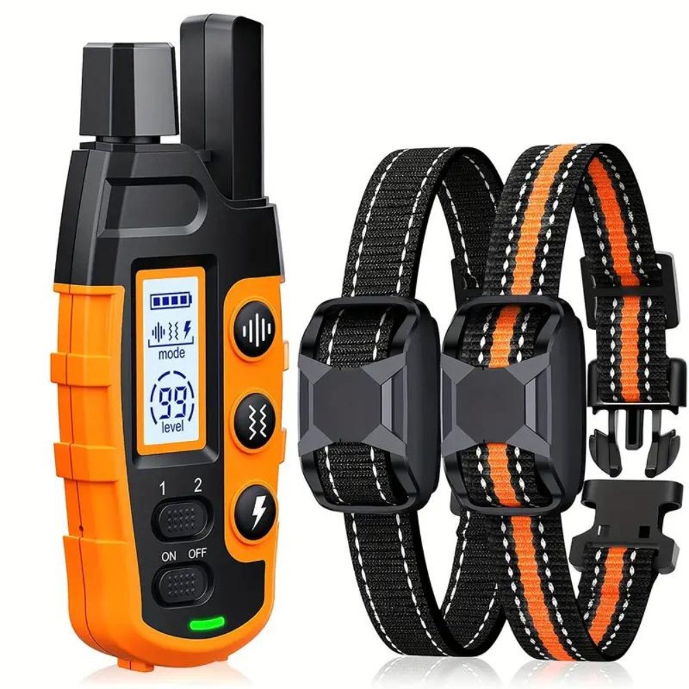 ProTrain Waterproof Outdoor Dog Training Collar — Beep, Vibration, Adjustable Shock Levels