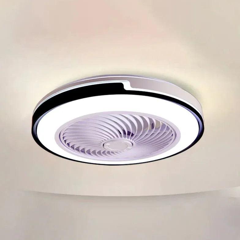 Concealed Contemporary Ceiling Fans with LED Lights | livraina