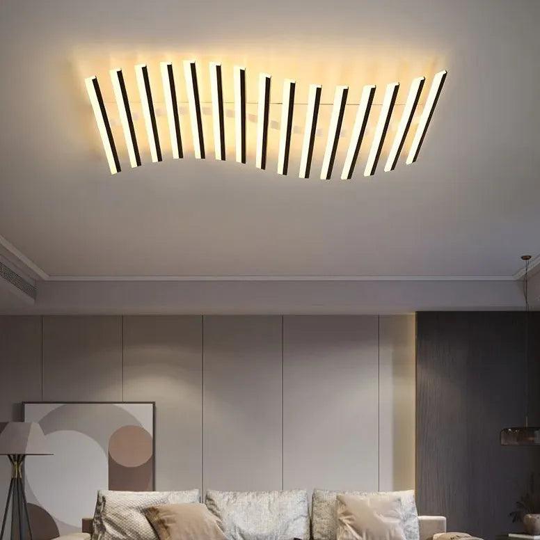Akryl-takbelysning med moderne design til stuen | livraina