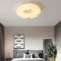 Wabenförmige Deckenleuchte im Creme-Stil für das Schlafzimmer | livraina