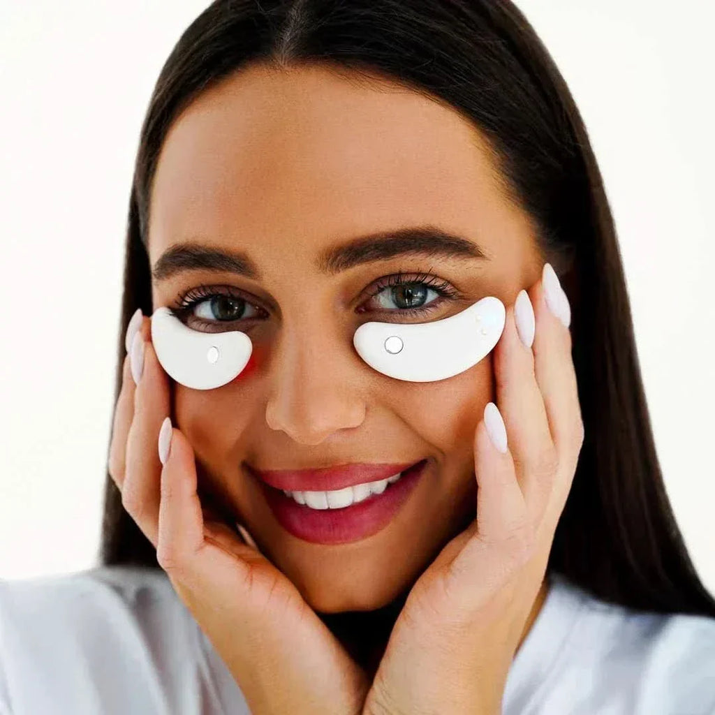 Lumina Eye Pods — Red Light & Microcurrent for Fine Lines & Puffiness