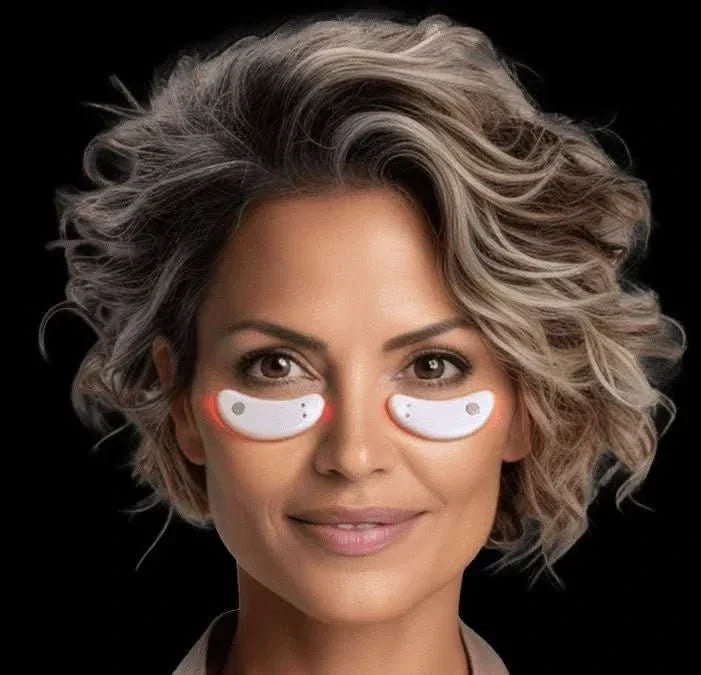 Lumina Eye Pods — Red Light & Microcurrent for Fine Lines & Puffiness
